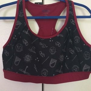 Harry Potter sports bra from Torrid, size 2.